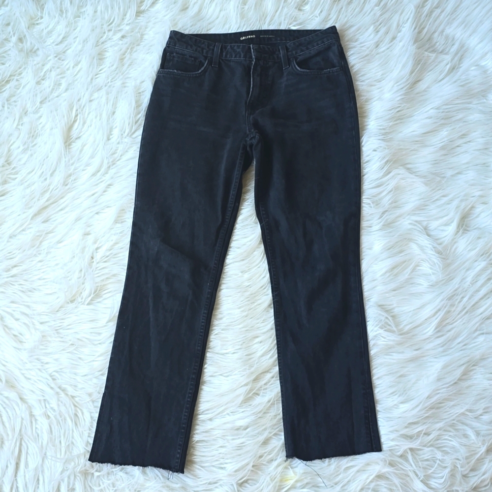Grlfrnd black jeans